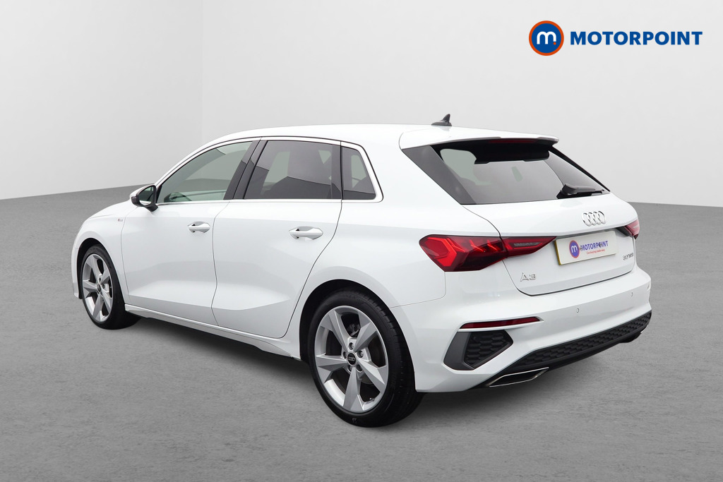 Audi A3 S Line Automatic Petrol Hatchback - Stock Number (1655624) - Passenger side rear corner