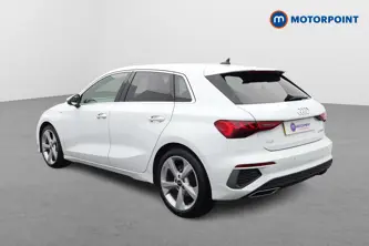 Audi A3 S Line Automatic Petrol Hatchback - Stock Number (1655624) - Passenger side rear corner