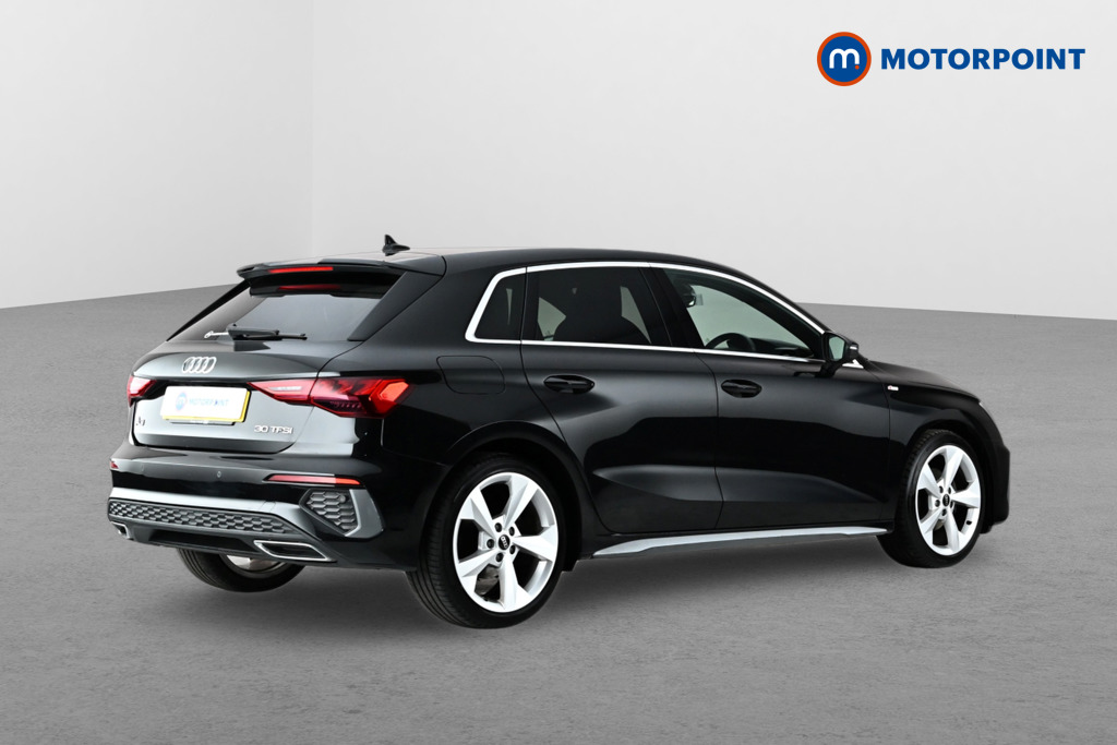 Audi A3 S Line Automatic Petrol Hatchback - Stock Number (1655907) - Drivers side rear corner