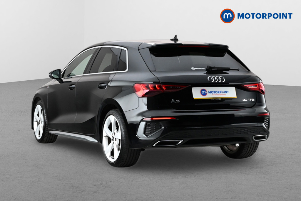 Audi A3 S Line Automatic Petrol Hatchback - Stock Number (1655907) - Passenger side rear corner