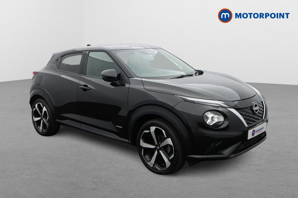 Nissan Juke Tekna Automatic Petrol-Electric Hybrid SUV - Stock Number (1656498) - Drivers side front corner