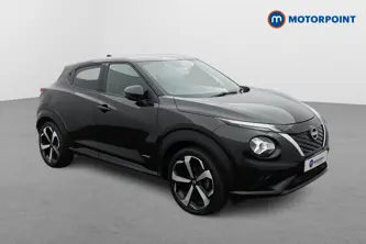 Nissan Juke Tekna Automatic Petrol-Electric Hybrid SUV - Stock Number (1656498) - Drivers side front corner