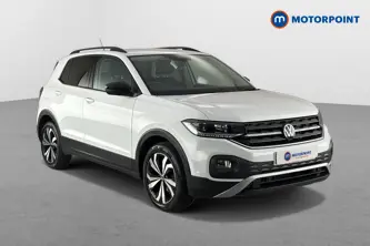Volkswagen T-Cross Black Edition Automatic Petrol SUV - Stock Number (1656766) - Drivers side front corner