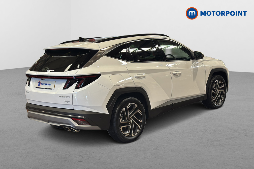 Hyundai Tucson Ultimate Automatic Petrol Plug-In Hybrid SUV - Stock Number (1657376) - Passenger side rear corner