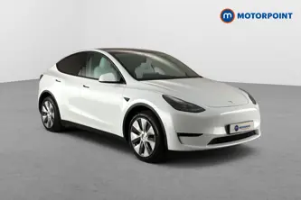 Tesla Model Y Long Range Automatic Electric SUV - Stock Number (1657669) - Drivers side front corner