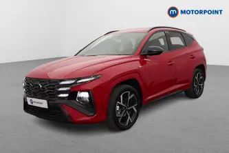 Hyundai Tucson N Line Automatic Petrol-Electric Hybrid SUV - Stock Number (1657674) - Passenger side front corner