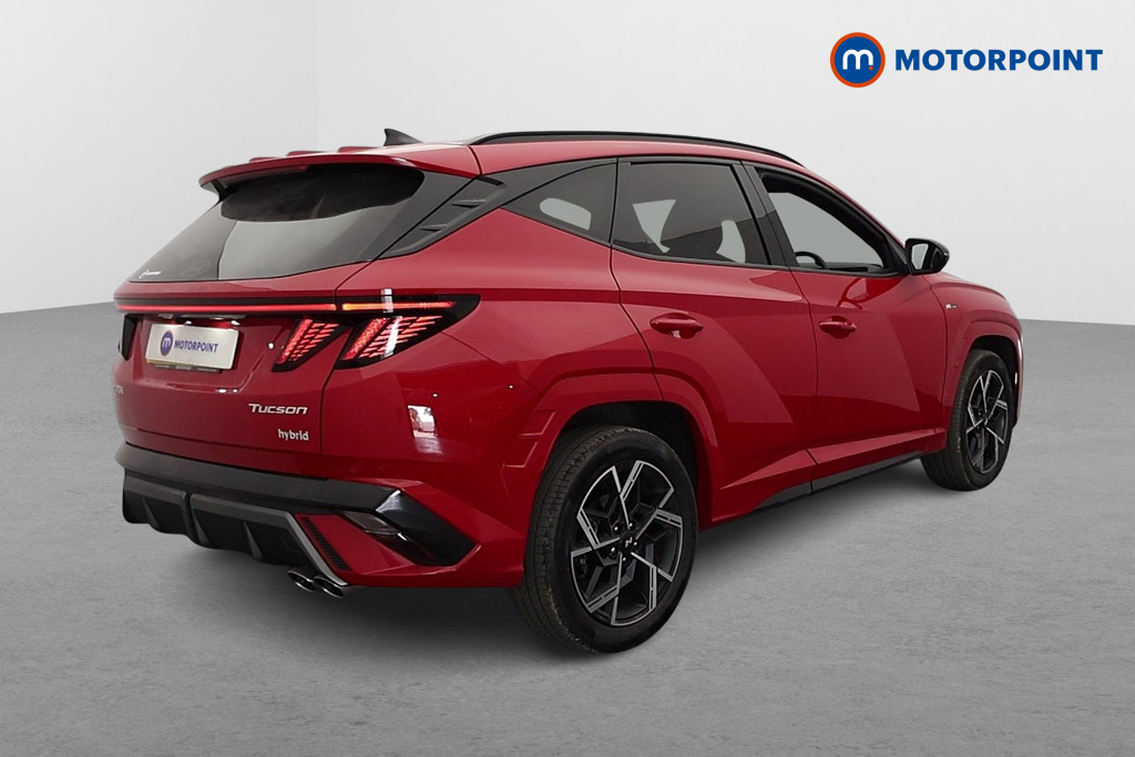 Hyundai Tucson N Line Automatic Petrol-Electric Hybrid SUV - Stock Number (1657674) - Drivers side rear corner
