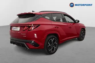 Hyundai Tucson N Line Automatic Petrol-Electric Hybrid SUV - Stock Number (1657674) - Drivers side rear corner