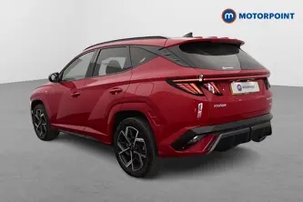 Hyundai Tucson N Line Automatic Petrol-Electric Hybrid SUV - Stock Number (1657674) - Passenger side rear corner