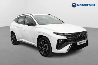 Hyundai Tucson N Line Automatic Petrol-Electric Hybrid SUV - Stock Number (1657676) - Drivers side front corner