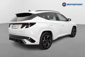 Hyundai Tucson N Line Automatic Petrol-Electric Hybrid SUV - Stock Number (1657676) - Drivers side rear corner