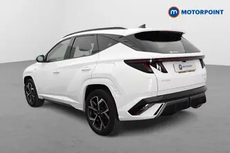 Hyundai Tucson N Line Automatic Petrol-Electric Hybrid SUV - Stock Number (1657676) - Passenger side rear corner