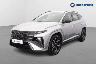 Hyundai Tucson N Line Automatic Petrol-Electric Hybrid SUV - Stock Number (1657688) - Passenger side front corner