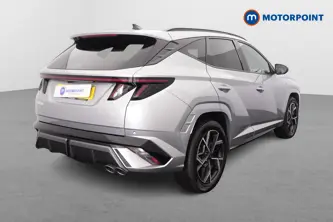 Hyundai Tucson N Line Automatic Petrol-Electric Hybrid SUV - Stock Number (1657688) - Drivers side rear corner