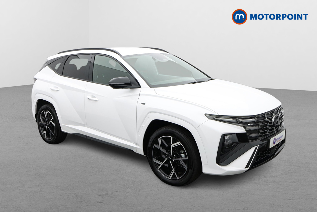 Hyundai Tucson N Line Automatic Petrol-Electric Hybrid SUV - Stock Number (1657689) - Drivers side front corner