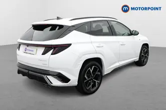 Hyundai Tucson N Line Automatic Petrol-Electric Hybrid SUV - Stock Number (1657689) - Drivers side rear corner