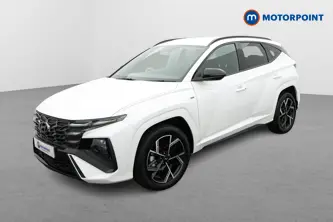 Hyundai Tucson N Line Automatic Petrol-Electric Hybrid SUV - Stock Number (1657697) - Passenger side front corner