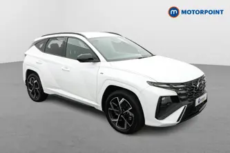 Hyundai Tucson N Line Automatic Petrol-Electric Hybrid SUV - Stock Number (1657697) - Drivers side front corner