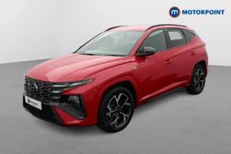 Hyundai Tucson N Line Automatic Petrol-Electric Hybrid SUV - Stock Number (1657698) - Passenger side front corner