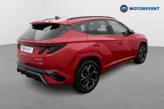Hyundai Tucson N Line Automatic Petrol-Electric Hybrid SUV - Stock Number (1657698) - Drivers side rear corner