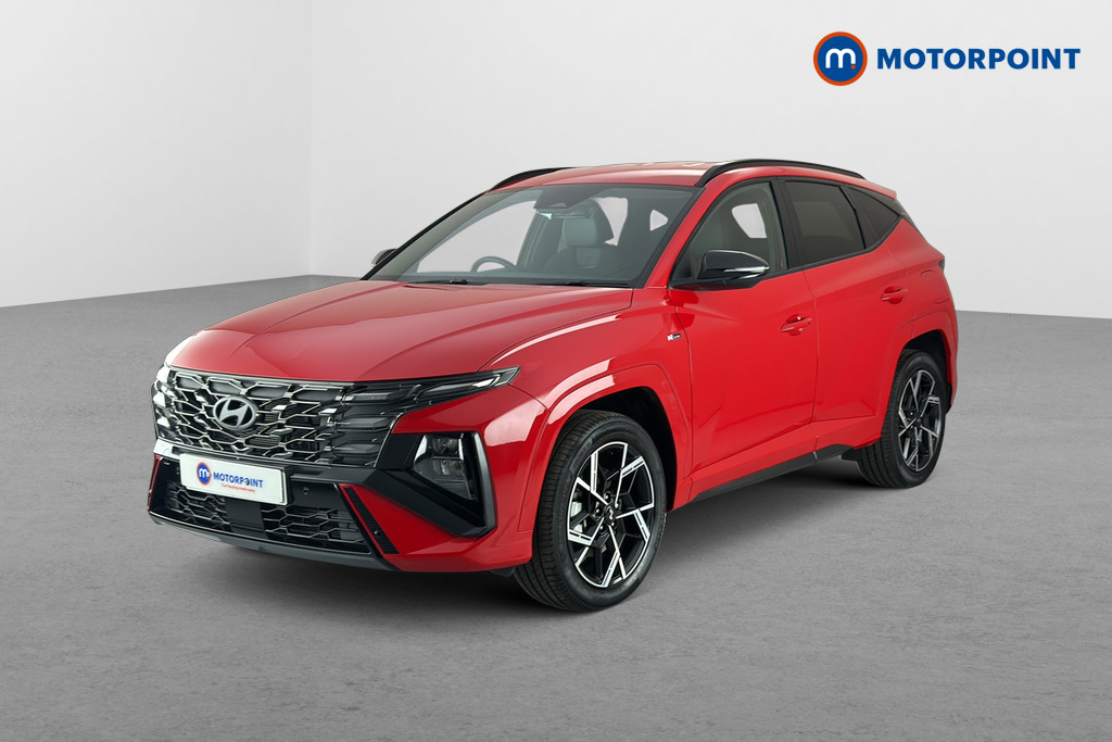 Hyundai Tucson N Line Automatic Petrol-Electric Hybrid SUV - Stock Number (1657706) - Passenger side front corner