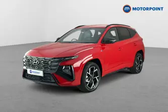Hyundai Tucson N Line Automatic Petrol-Electric Hybrid SUV - Stock Number (1657706) - Passenger side front corner