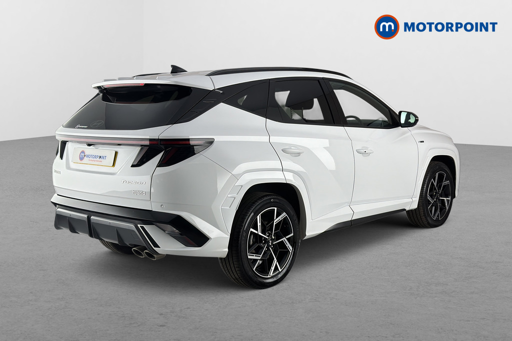 Hyundai Tucson N Line Automatic Petrol-Electric Hybrid SUV - Stock Number (1657713) - Passenger side rear corner