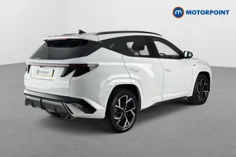 Hyundai Tucson N Line Automatic Petrol-Electric Hybrid SUV - Stock Number (1657713) - Passenger side rear corner
