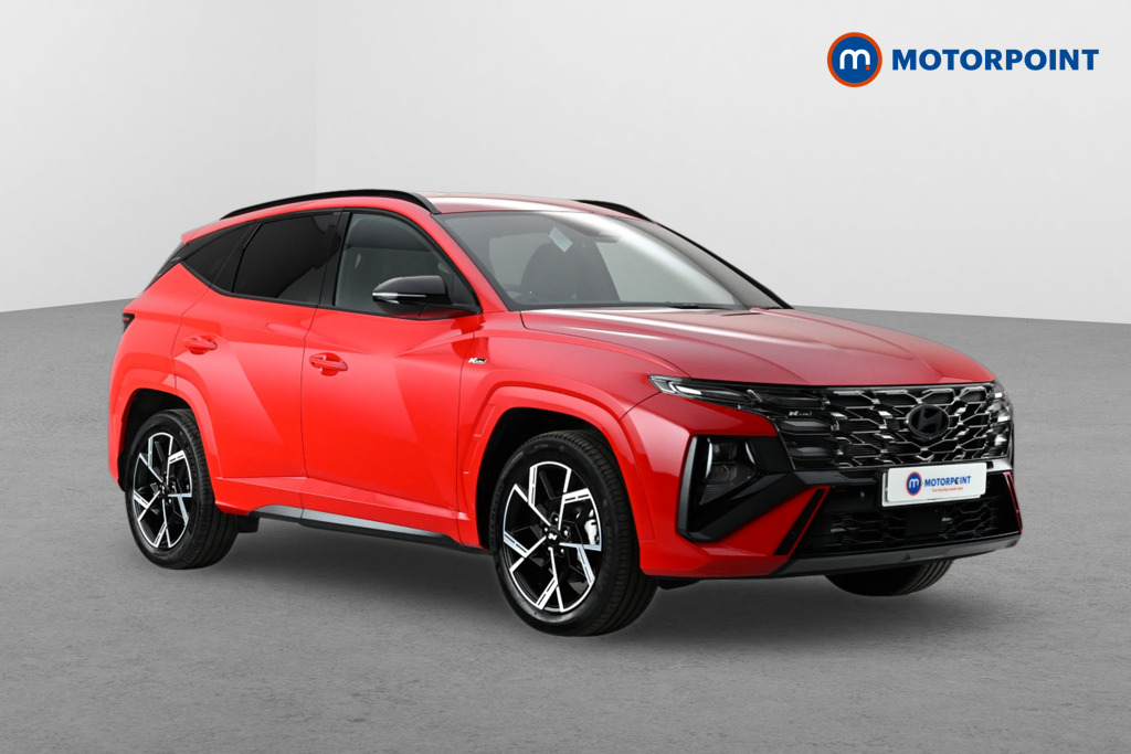 Hyundai Tucson N Line Automatic Petrol-Electric Hybrid SUV - Stock Number (1657718) - Drivers side front corner