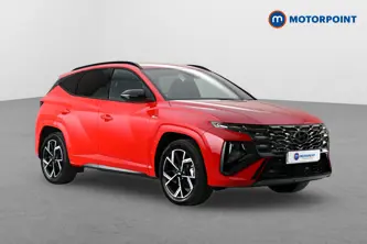 Hyundai Tucson N Line Automatic Petrol-Electric Hybrid SUV - Stock Number (1657718) - Drivers side front corner