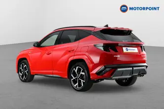 Hyundai Tucson N Line Automatic Petrol-Electric Hybrid SUV - Stock Number (1657718) - Passenger side rear corner
