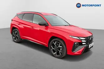 Hyundai Tucson N Line Automatic Petrol-Electric Hybrid SUV - Stock Number (1657722) - Drivers side front corner