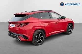 Hyundai Tucson N Line Automatic Petrol-Electric Hybrid SUV - Stock Number (1657722) - Passenger side rear corner