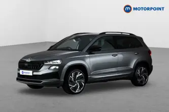 Skoda Karoq Sportline Automatic Petrol SUV - Stock Number (1658274) - Passenger side front corner