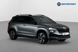 Skoda Karoq Sportline Automatic Petrol SUV - Stock Number (1658274) - Drivers side front corner