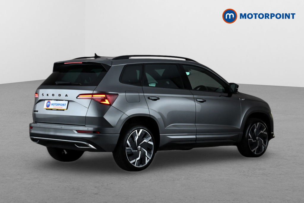 Skoda Karoq Sportline Automatic Petrol SUV - Stock Number (1658274) - Drivers side rear corner