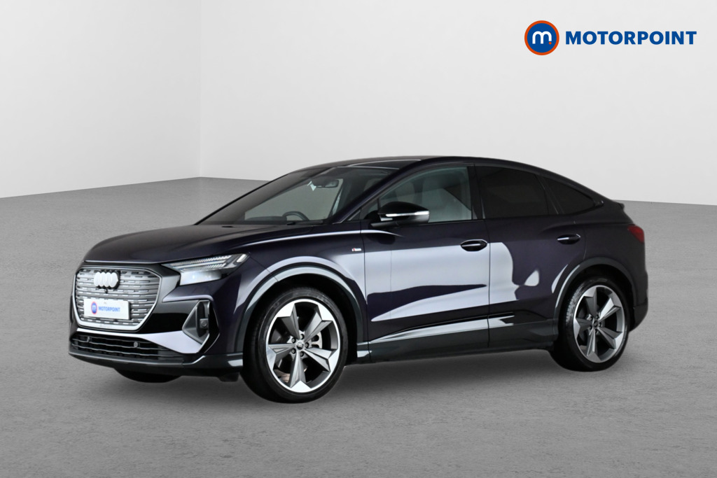 Audi Q4 Black Edition Automatic Electric SUV - Stock Number (1658280) - Passenger side front corner