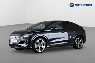 Audi Q4 Black Edition Automatic Electric SUV - Stock Number (1658280) - Passenger side front corner