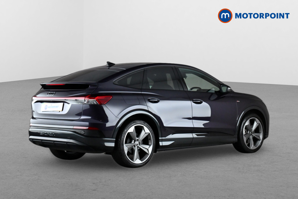 Audi Q4 Black Edition Automatic Electric SUV - Stock Number (1658280) - Drivers side rear corner