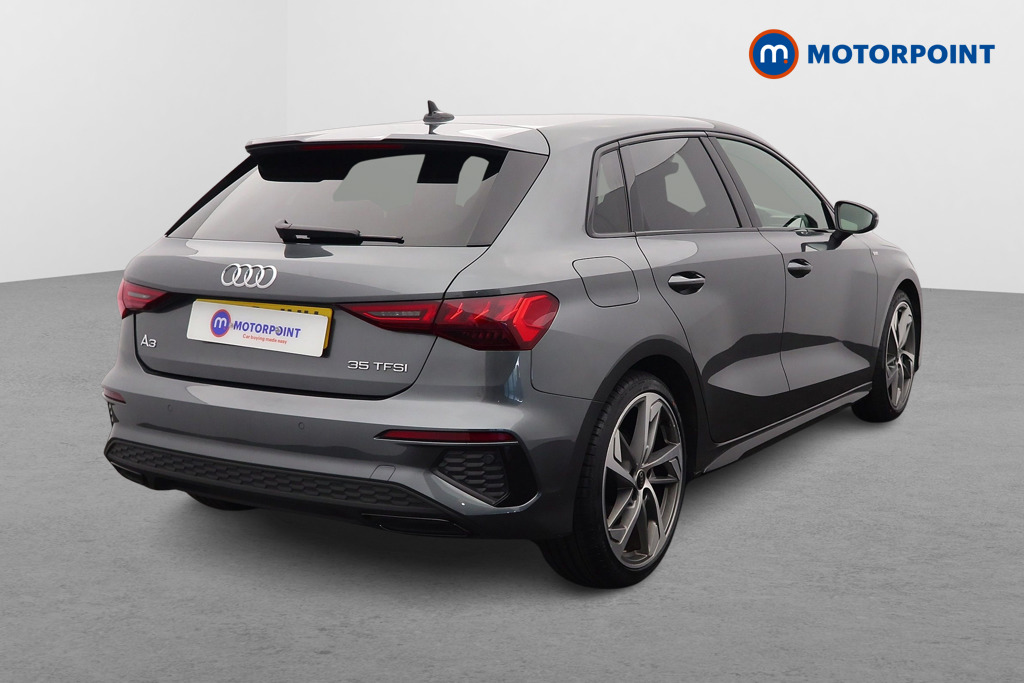 Audi A3 Edition 1 Automatic Petrol Hatchback - Stock Number (1658365) - Drivers side rear corner