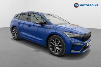 Skoda Enyaq 80 Sportline Automatic Electric SUV - Stock Number (1658389) - Drivers side front corner