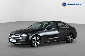 Mercedes-Benz C Class Sport Automatic Petrol Saloon - Stock Number (1658575) - Passenger side front corner