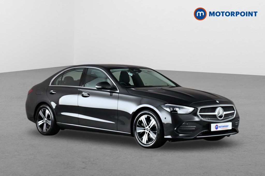 Mercedes-Benz C Class Sport Automatic Petrol Saloon - Stock Number (1658575) - Drivers side front corner
