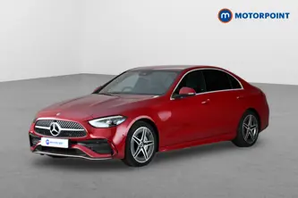 Mercedes-Benz C Class Amg Line Automatic Petrol Saloon - Stock Number (1658639) - Passenger side front corner