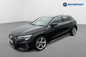 Audi A3 S Line Automatic Petrol Plug-In Hybrid Hatchback - Stock Number (1658857) - Passenger side front corner