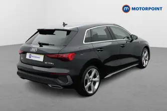 Audi A3 S Line Automatic Petrol Plug-In Hybrid Hatchback - Stock Number (1658857) - Drivers side rear corner