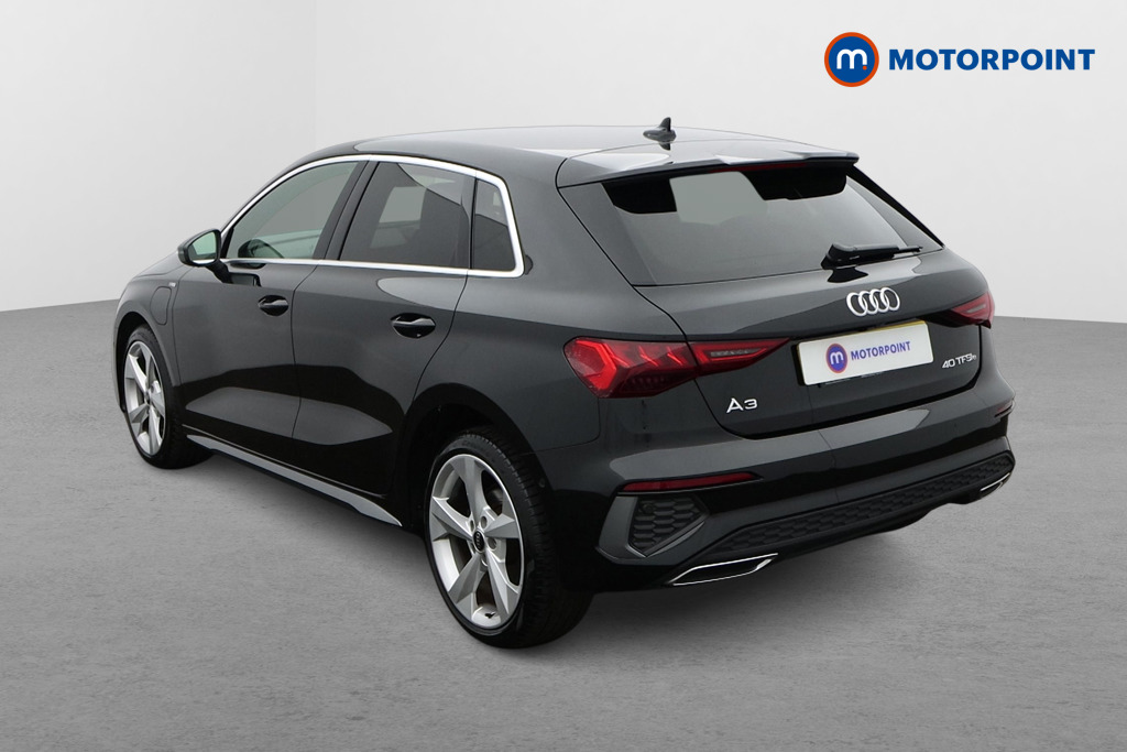 Audi A3 S Line Automatic Petrol Plug-In Hybrid Hatchback - Stock Number (1658857) - Passenger side rear corner