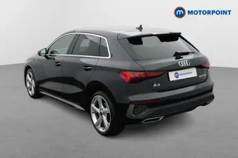 Audi A3 S Line Automatic Petrol Plug-In Hybrid Hatchback - Stock Number (1658857) - Passenger side rear corner