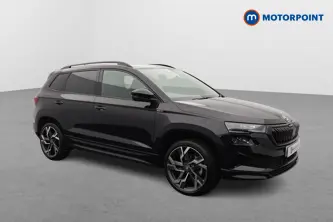 Skoda Karoq Sportline Edition Automatic Petrol SUV - Stock Number (1658971) - Drivers side front corner