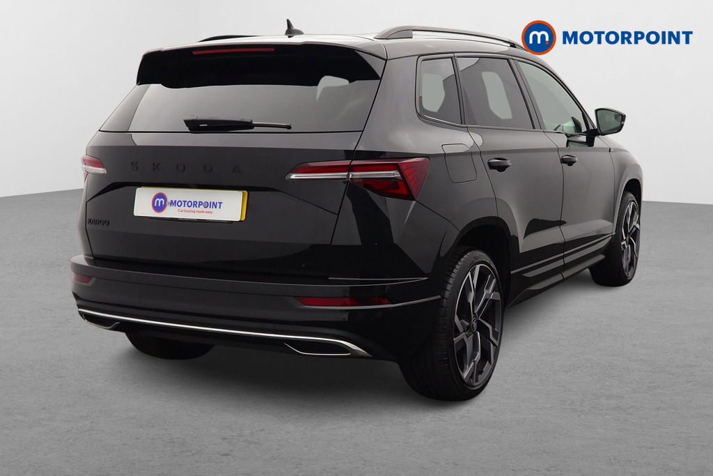 Skoda Karoq Sportline Edition Automatic Petrol SUV - Stock Number (1658971) - Drivers side rear corner